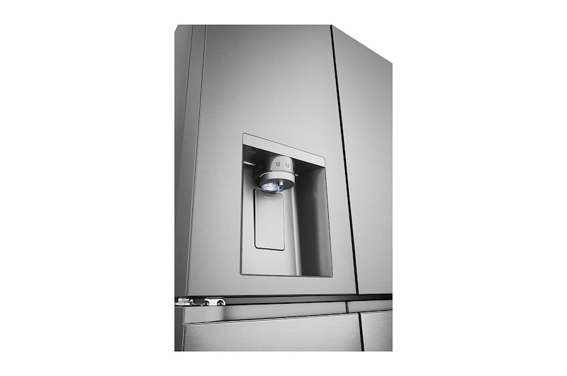 LG SLIM Multi-Door Kühlschrank (E, 506L, 179cm hoch) mit Eis-, Crushed Ice- und Wasserspender & internem Wassertank | GML861PYPE, GML861PYPE