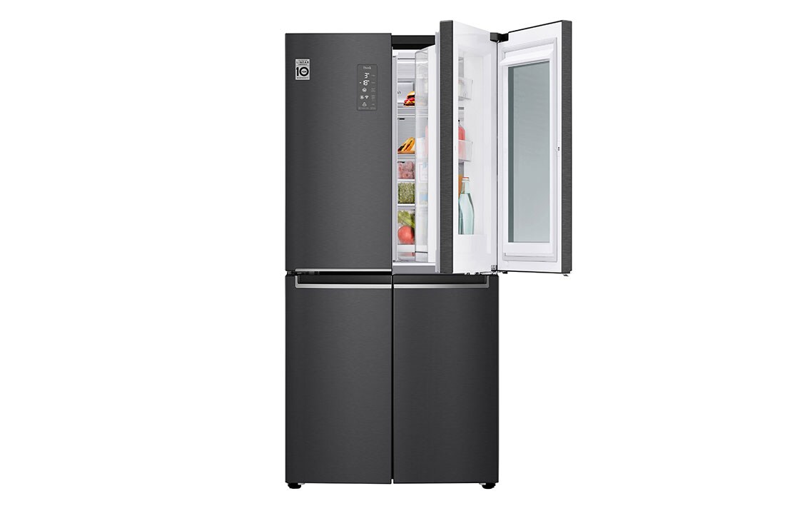 LG Slim Multi-Door Kühlschrank mit InstaView® (EEK E, 530L, 178,7 cm hoch) | GMQ844MC5E, GMQ844MC5E