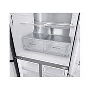 LG Multi-Door Kühlschrank mit InstaView Door-in-Door® (F, 508L,178,7cm hoch) mit Festwasseranschluss, Eis- & Wasserspender |  ​GMX844MC6F, GMX844MC6F