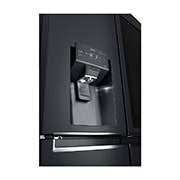 LG Multi-Door mit InstaView Door-in-Door ®  | Eis-, Crushed Ice- und Wasserspender  | 638 Liter Kapazität | Energieeffizienzklasse F | Festwasseranschluss | Matte Black Steel | GMX945MC9F, GMX945MC9F