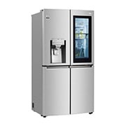 LG Multi-Door mit InstaView Door-in-Door ®  | Eis-, Crushed Ice- und Wasserspender | 638 Liter Kapazität | Energieeffizienzklasse F | Festwasseranschluss | Edelstahl | GMX945NS9F , GMX945NS9F