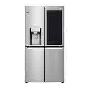 LG Multi-Door mit InstaView Door-in-Door ®  | Eis-, Crushed Ice- und Wasserspender | 638 Liter Kapazität | Energieeffizienzklasse F | Festwasseranschluss | Edelstahl | GMX945NS9F , GMX945NS9F