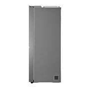 LG Side-by-Side mit Multi-Airflow Umluftkühlung | 655 Liter Kapazität | Energieeffizienzklasse E | Express Freeze | Platinum Silver | GSBV70PZTE, GSBV70PZTE