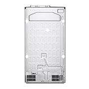 LG Side-by-Side mit Multi-Airflow Umluftkühlung | 655 Liter Kapazität | Energieeffizienzklasse E | Express Freeze | Platinum Silver | GSBV70PZTE, GSBV70PZTE