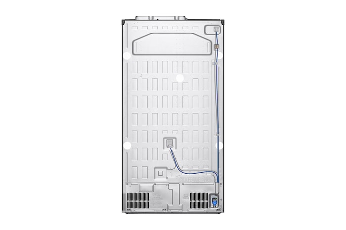 LG Side-by-Side Kühlschrank mit InstaView® (EEK C, 628L, 179cm hoch) mit Eis-, Crushed Ice- und Wasserspender & internem Wassertank | GSGE91EVAC, GSGE91EVAC