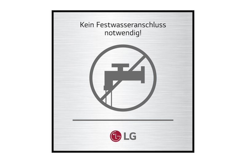 LG Side-by-Side Kühlschrank mit InstaView® (EEK C, 628L, 179cm hoch) mit Eis-, Crushed Ice- und Wasserspender & internem Wassertank | GSGE91EVAC, GSGE91EVAC