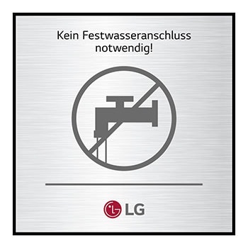 LG Side-by-Side Kühlschrank mit InstaView® (EEK C, 628L, 179cm hoch) mit Eis-, Crushed Ice- und Wasserspender & internem Wassertank | GSGE91EVAC, GSGE91EVAC