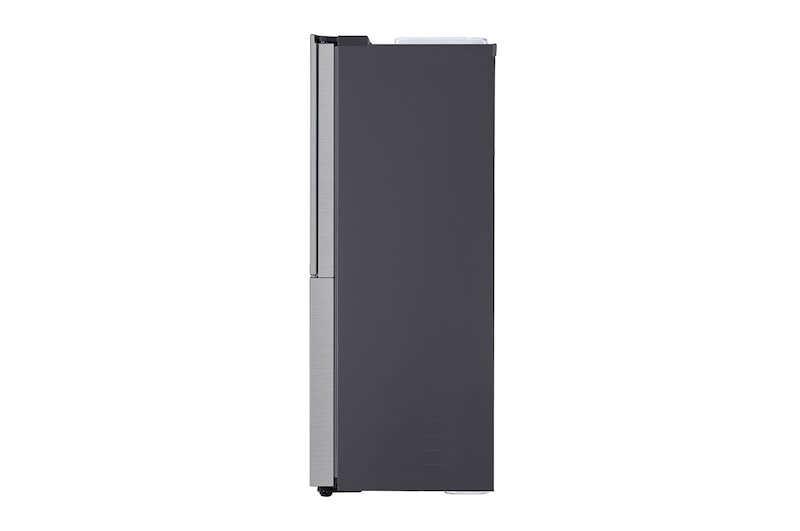 LG Side-by-Side mit Door-in-Door ® | Eis-, Crushed Ice- und Wasserspender | 625 Liter Kapazität | Energieeffizienzklasse E | Interner Wassertank 4L | Steel | GSJ461DIDE, GSJ461DIDE