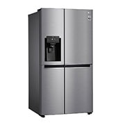 LG Side-by-Side mit Door-in-Door ® | Eis-, Crushed Ice- und Wasserspender | 625 Liter Kapazität | Energieeffizienzklasse F | Interner Wassertank 4L | Steel | GSJ461DIDZ, GSJ461DIDZ