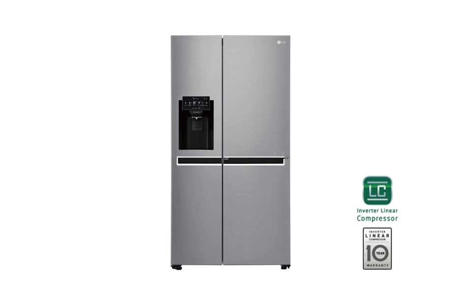 LG Side-by-Side mit Festwasseranschluss und Door-in-Door™, GSJ760PZUZ