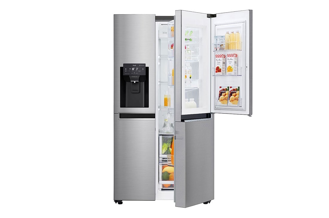 SidebySide mit DoorinDoor ® Eis, Crushed Ice und Wasserspender 625 Liter Kapazität