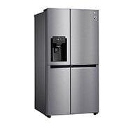 LG Side-by-Side mit Door-in-Door ® |  Eis-, Crushed Ice- und Wasserspender  | 625 Liter Kapazität | Energieeffizienzklasse E | Festwasseranschluss | Steel | GSJ760PZZE, GSJ760PZZE