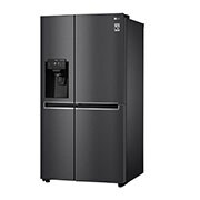 LG Side-by-Side mit Door-in-Door® | Eis-, Crushed Ice- und Wasserspender | 625 Liter Kapazität | Energieeffizienzklasse E | Interner Wassertank 4L | Matte Black Steel | GSJ761MCEE, GSJ761MCEE