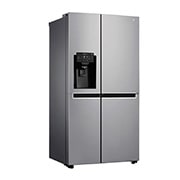 LG Side-by-Side mit Door-in-Door ® | Eis-, Crushed Ice- und Wasserspender | 625 Liter Kapazität | Energieeffizienzklasse F | Interner Wassertank 4L | Steel | GSJ761PZBG, GSJ761PZBG