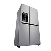 LG Side-by-Side mit Door-in-Door ® | Eis-, Crushed Ice- und Wasserspender | 625 Liter Kapazität | Energieeffizienzklasse F | Interner Wassertank 4L | Steel | GSJ761PZBG, GSJ761PZBG