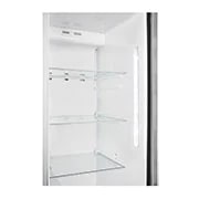 LG ​Side-by-Side mit Door-in-Door ® |  Eis-, Crushed Ice- und Wasserspender  | ​625​ Liter Kapazität | Energieeffizienzklasse ​E​ | Interner Wassertank 4L​ ​| ​Steel​ | ​GSJ961NSZE ​, GSJ961NSZE