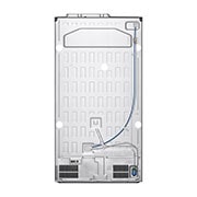 LG Side-by-Side mit Door-in-Door ® | Eis-, Crushed Ice- und Wasserspender | 634 Liter Kapazität | Energieeffizienzklasse F | Festwasseranschluss | Platinum Silver |  GSJV30DSXF , GSJV30DSXF