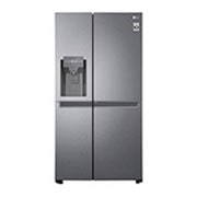 LG Side-by-Side mit Door-in-Door® | Eis-, Crushed Ice- und Wasserspender | 634 Liter Kapazität | Energieeffizienzklasse E | Interner Wassertank 4L | Dark Graphite | GSJV31DSXE, GSJV31DSXE