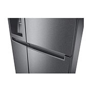 LG Side-by-Side mit Door-in-Door® | Eis-, Crushed Ice- und Wasserspender | 634 Liter Kapazität | Energieeffizienzklasse E | Interner Wassertank 4L | Dark Graphite | GSJV31DSXE, GSJV31DSXE