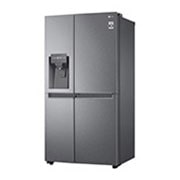 LG Side-by-Side mit Door-in-Door® | Eis-, Crushed Ice- und Wasserspender | 634 Liter Kapazität | Energieeffizienzklasse E | Interner Wassertank 4L | Dark Graphite | GSJV31DSXE, GSJV31DSXE