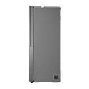 LG Side-by-Side mit Door-in-Door® | Eis-, Crushed Ice- und Wasserspender | 634 L Liter Kapazität | Energieeffizienzklasse E | Interner Wassertank 4L | Platinum Silver | GSJV31PZXE, GSJV31PZXE