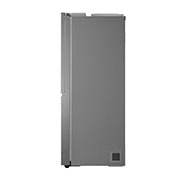 LG Side-by-Side mit Door-in-Door® |  Eis-, Crushed Ice- und Wasserspender  | 635 Liter Kapazität | Energieeffizienzklasse E | Festwasseranschluss | Platinum Silver | GSJV70PZTE, GSJV70PZTE