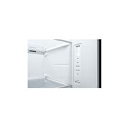 LG Side-by-Side mit Door-in-Door® |  Eis-, Crushed Ice- und Wasserspender  | 635 Liter Kapazität | Energieeffizienzklasse E | Festwasseranschluss | Platinum Silver | GSJV70PZTE, GSJV70PZTE