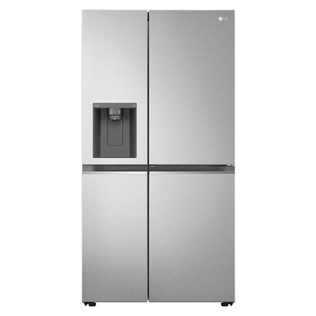 Side-by-Side Kühlschrank mit Door-in-Door® (E, 635L, 179cm hoch) mit Eis-, Crushed Ice- und Wasserspender & internem Wassertank | GSJV71MBLE