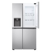 LG Side-by-Side Kühlschrank mit Door-in-Door® (E, 635L, 179cm hoch) mit Eis-, Crushed Ice- und Wasserspender & internem Wassertank | GSJV71MBLE, GSJV71MBLE