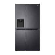 LG Side-by-Side mit Door-in-Door® |  Eis-, Crushed Ice- und Wasserspender  | 635 Liter Kapazität | Interner Wassertank 4L | Matte Black | GSJV71MCTE, GSJV71MCTE