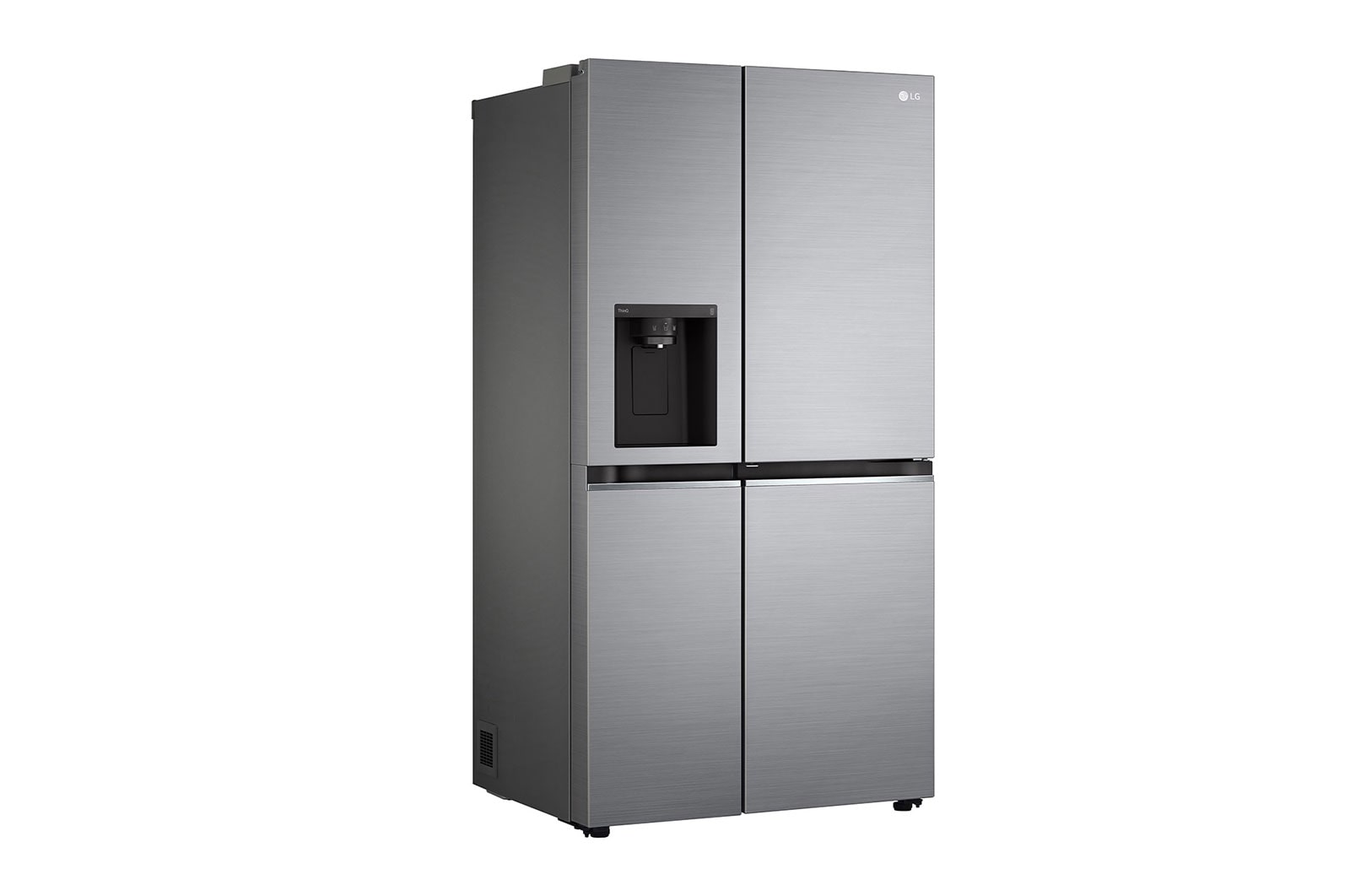 LG Side-by-Side Kühlschrank mit Door-in-Door® (E, 635L, 179cm hoch) mit Eis-, Crushed Ice- und Wasserspender & internem Wassertank | GSJV71PZTE, GSJV71PZTE