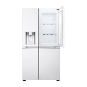 LG Side-by-Side mit Door-in-Door® |  Eis-, Crushed Ice- und Wasserspender  | 635 Liter Kapazität | Energieeffizienzklasse E | Interner Wassertank 4L | Super White | GSJV71SWTE, GSJV71SWTE