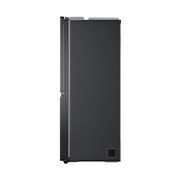 LG Side-by-Side mit Door-in-Door® |  Eis-, Crushed Ice- und Wasserspender  | 635 Liter Kapazität | Energieeffizienzklasse E | Interner Wassertank 4L | Matte Black Steel | GSJV91MCAE, GSJV91MCAE
