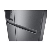 LG Side-by-Side mit Eis-, Crushed Ice- und Wasserspender | 635 Liter Kapazität | Energieeffizienzklasse F | Festwasseranschluss | Dark Graphite | GSLV30DSXM, GSLV30DSXM
