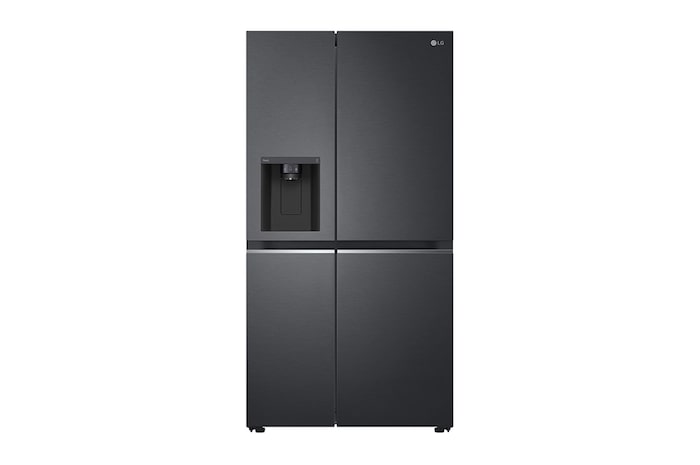 LG Side-by-Side Kühlschrank (D, 635L, 179cm hoch) mit Eis-, Crushed Ice- und Wasserspender & internem Wassertank | GSLV71MCTD, GSLV71MCTD