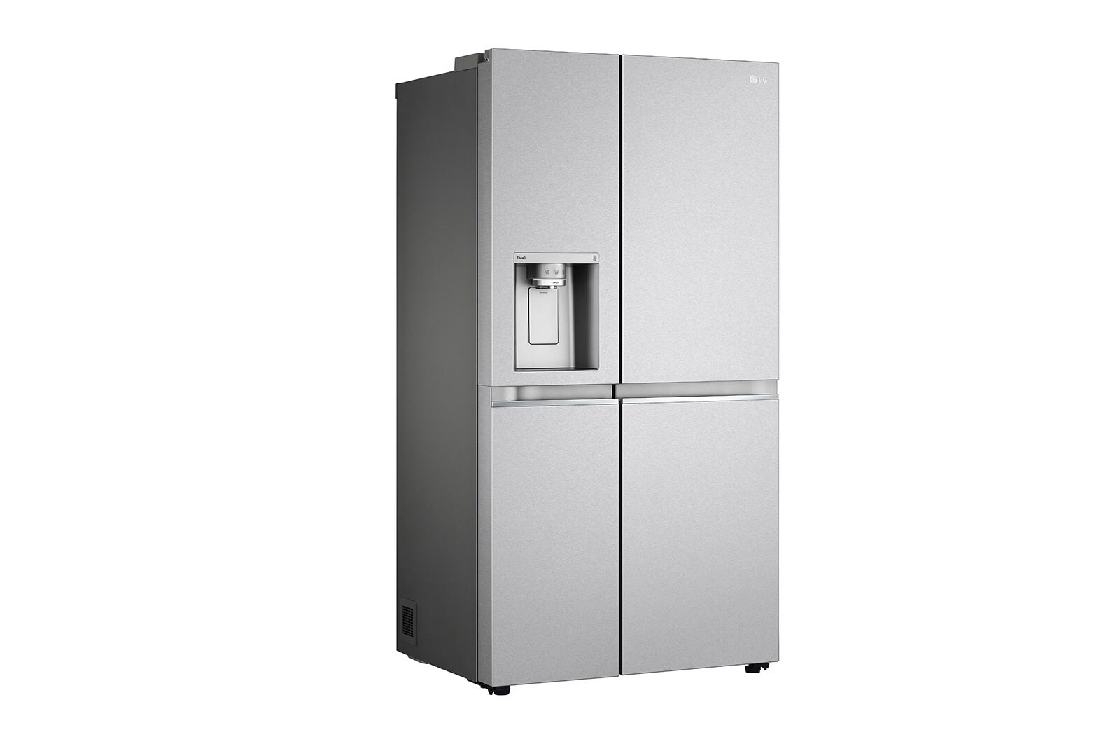 LG Side-by-Side Kühlschrank (C, 635L, 179cm hoch) mit internem Wassertank, Eis-, Crushed Ice- und Wasserspender & UVnano® | GSLV91MBAC, GSLV91MBAC