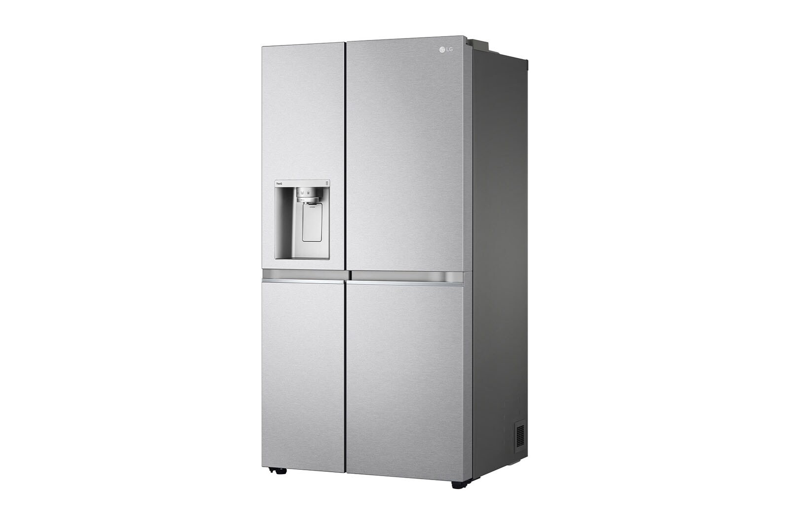 LG Side-by-Side mit Eis-, Crushed Ice- und Wasserspender | 635 Liter Kapazität | Energieeffizienzklasse D |  Interner Wassertank 4L | Metal Sorbet |  GSLV91MBAD, GSLV91MBAD
