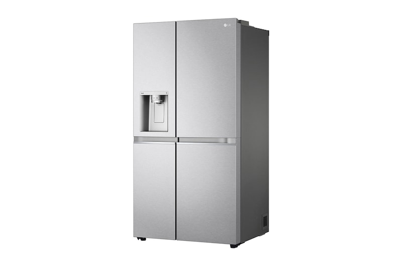 LG Side-by-Side mit Eis-, Crushed Ice- und Wasserspender | 635 Liter Kapazität | Energieeffizienzklasse D |  Interner Wassertank 4L | Metal Sorbet |  GSLV91MBAD, GSLV91MBAD