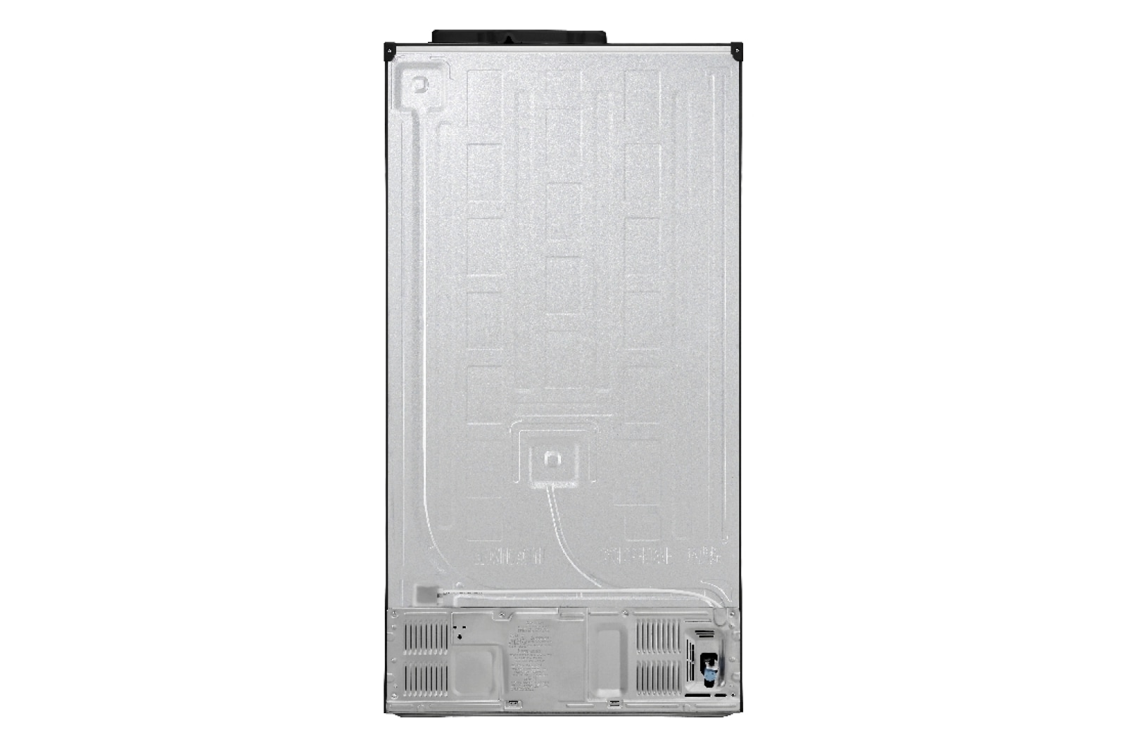LG ​​Side-by-Side mit InstaView Door-in-Door ®  | Eis-, Crushed Ice- und Wasserspender  | ​625​ Liter Kapazität | Energieeffizienzklasse ​F​ | ​Festwasseranschluss | Matte Black Steel​​ | ​GSX960MCVZ, GSX960MCVZ