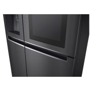 LG ​​Side-by-Side mit InstaView Door-in-Door ®  | Eis-, Crushed Ice- und Wasserspender  | ​625​ Liter Kapazität | Energieeffizienzklasse ​F​ | ​Festwasseranschluss | Matte Black Steel​​ | ​GSX960MCVZ, GSX960MCVZ