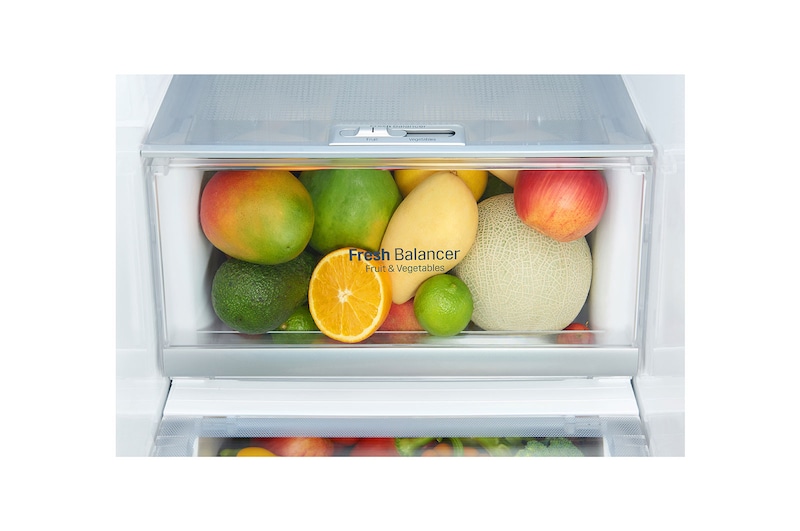 LG ​Side-by-Side mit InstaView Door-in-Door ®  | Eis-, Crushed Ice- und Wasserspender  | ​625​ Liter Kapazität | Energieeffizienzklasse ​E​ | Interner Wassertank 4L​​ | Edelstahl-Look | ​GSX961NECE, GSX961NECE