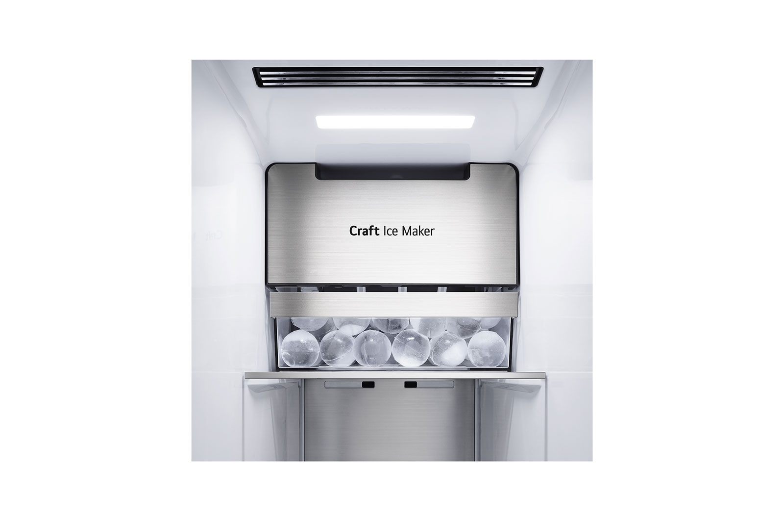 LG Side-by-Side Kühlschrank mit InstaView Door-in-Door® (E, 635L, 179cm hoch) mit Eis-, Crushed Ice-, Wasserspender, Festwasseranschluss & Craft Ice | GSXB90MCDE , GSXB90MCDE
