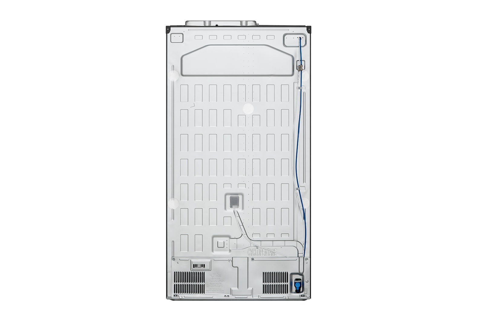 LG Side-by-Side Kühlschrank mit InstaView Door-in-Door® (E, 635L, 179cm hoch) mit Eis-, Crushed Ice- und Wasserspender & internem Wassertank | GSXV81MCLE, GSXV81MCLE