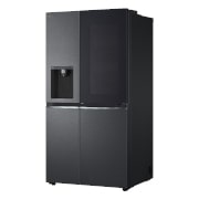 LG Side-by-Side Kühlschrank mit InstaView Door-in-Door® (EEK E, 635L, 179cm hoch) mit Eis-, Crushed Ice- und Wasserspender & internem Wassertank | GSXV81MCLE, GSXV81MCLE