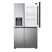 LG Side-by-Side Kühlschrank mit InstaView Door-in-Door® (E, 635L, 179cm hoch) mit Eis-, Crushed Ice- und Wasserspender & internem Wassertank | GSXV81PZLE, GSXV81PZLE