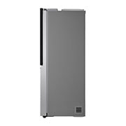 LG Side-by-Side mit  InstaView Door-in-Door® | Craft Ice Kugeln |  Eis-, Crushed Ice- und Wasserspender  | 635 Liter Kapazität | Energieeffizienzklasse E | Festwasseranschluss | Brushed Steel | GSXV90BSDE, GSXV90BSDE