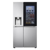 Side-by-Side Kühlschrank mit InstaView Door-in-Door® (EEK E, 635L, 179 cm hoch ) mit Eis-, Crushed Ice- und Wasserspender, Festwasseranschluss & Craft Ice | GSXV90BSDE