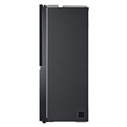 LG Side-by-Side mit InstaView Door-in-Door® | Eis-, Crushed Ice- und Wasserspender  | 635 Liter Kapazität | Energieeffizienzklasse E | Festwasseranschluss | Matte Black Steel | GSXV90MCAE, GSXV90MCAE