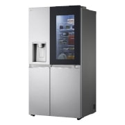 LG Side-by-Side Kühlschrank mit InstaView Door-in-Door® (EEK E, 635L, 179cm hoch) mit Eis-, Crushed Ice- und Wasserspender & internem Wassertank | GSXV91BSAE , GSXV91BSAE