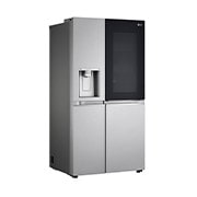 LG Side-by-Side Kühlschrank mit InstaView Door-in-Door® (F, 635L, 179 cm hoch) mit 4L internem Wassertank, Eis-, Crushed Ice- und Wasserspender | GSXV91BSAF, GSXV91BSAF